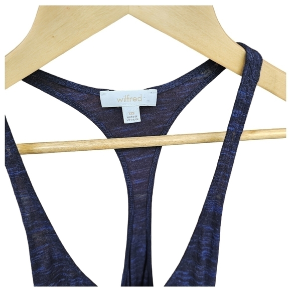 Wilfred Royal Blue Racerback Tank XXS fits like Small - Picture 6 of 6